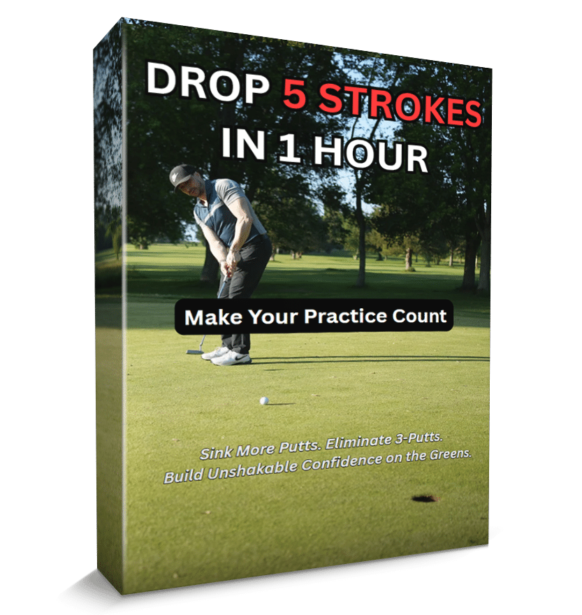 putting guide mockup